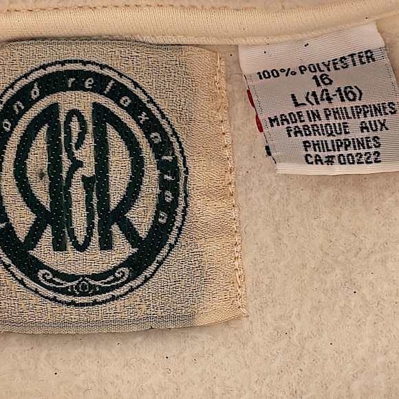 Rest & Relax Vintage Fuzzy Zip Up - Picture 4 of 5